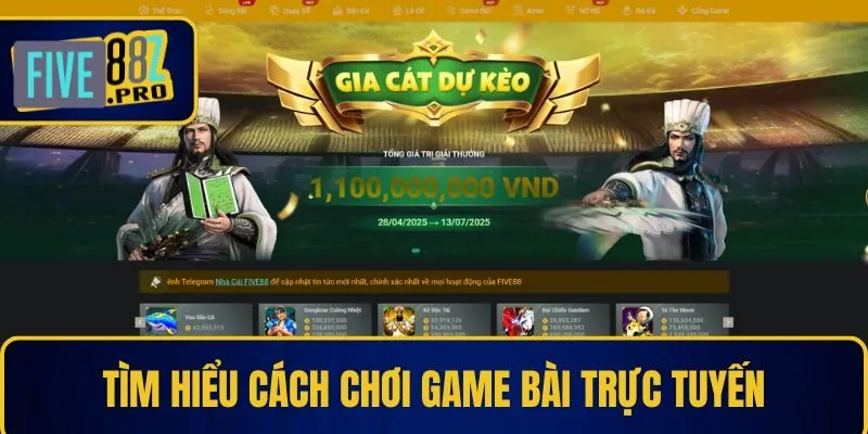 Tìm hiểu cách chơi game bài qua tin tức Five88